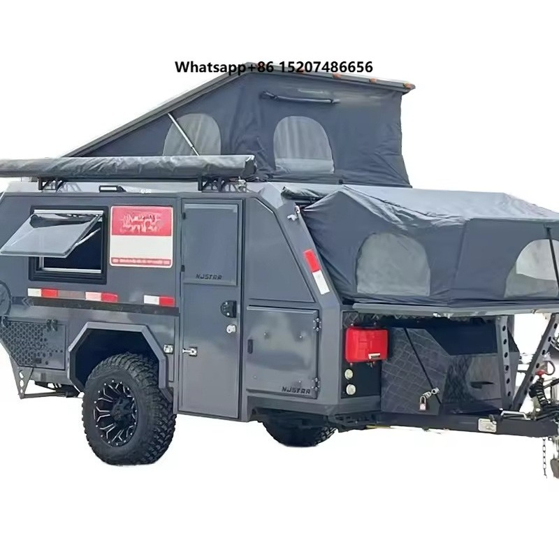 Camper Trailer Roof Rack - Car Roof Rack Portable Off-Road Camper