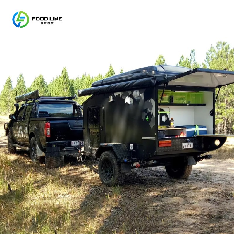 Camper Trailer Suspension Independent - Custom Small Offroad Camper RV Caravan