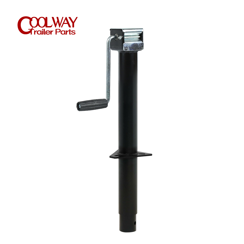 Camper Trailer Jockey Wheel - 14 Inch Lift A-Frame Side Wind