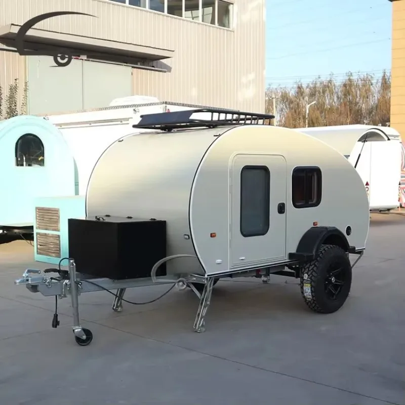 Camper Trailer Roof Rack - Lightweight Off Road Teardrop Camper Trailer