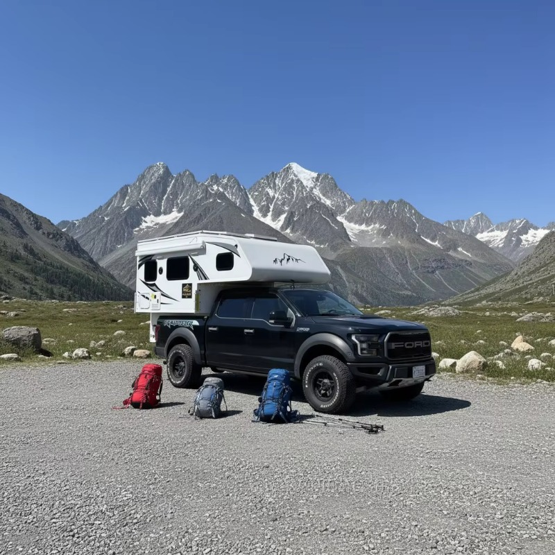 Off Road Camper Trailer Tent - Slide In 4WD Quad Seater Pickup