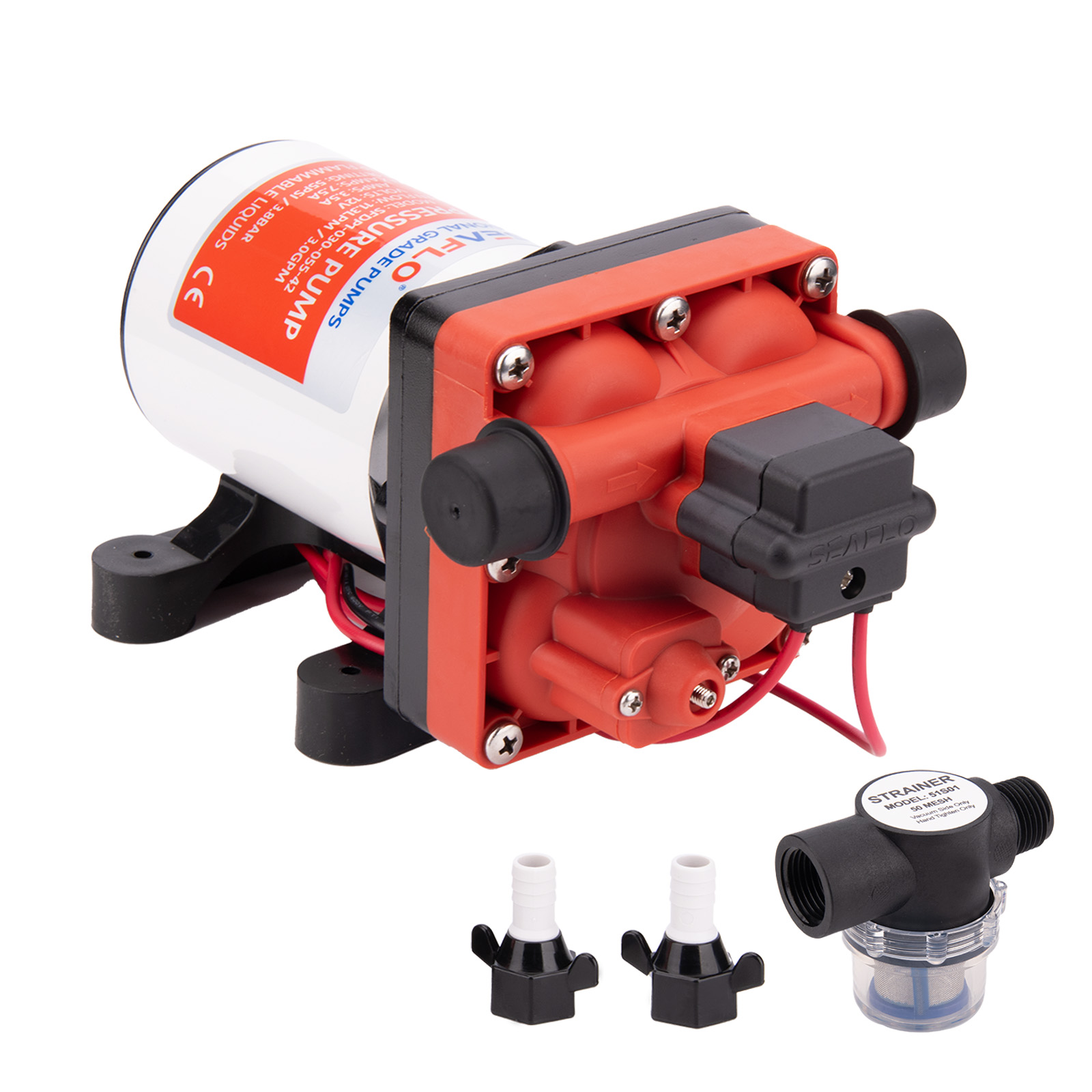 12V Marine Self Priming Diaphr - Rv Water Pump 12V 55Psi ulasan dan harga