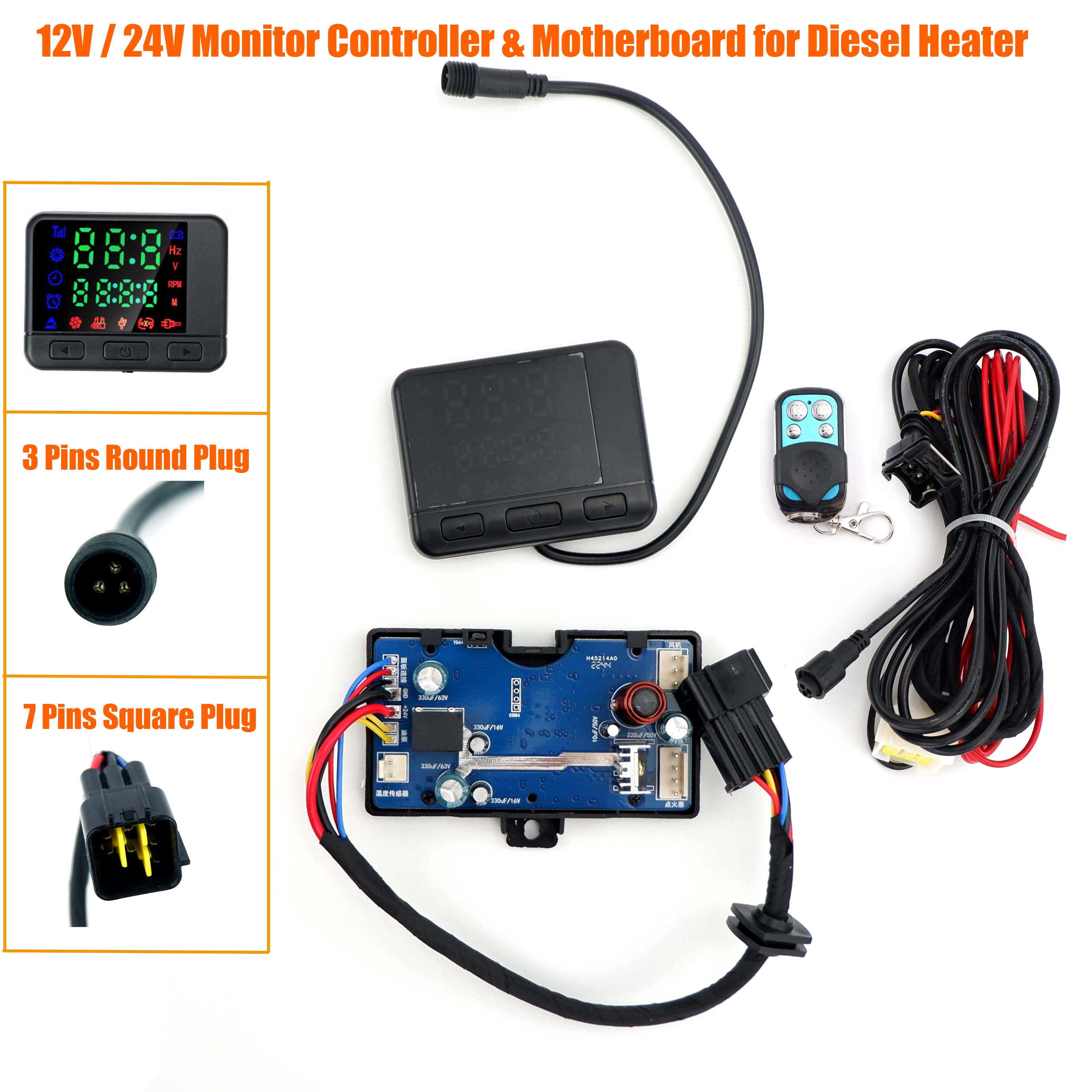12V / 24V 2KW 3KW 5KW 8KW Air  - Rv Diesel Heater 12V ulasan dan harga
