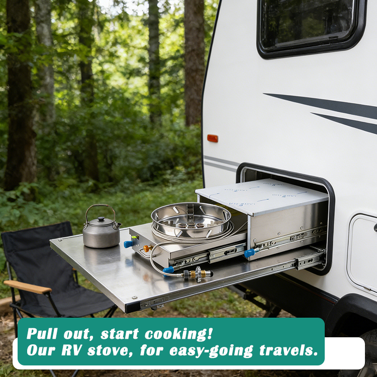 RV Exterior Kitchen Built-In S - Camper Trailer Kitchen Slide ulasan dan harga