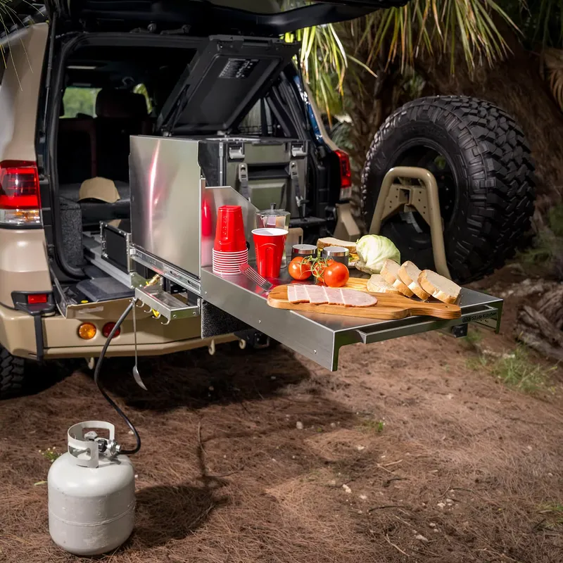304 Stainless Steel Pull Out K - Camper Trailer Kitchen Slide ulasan dan harga