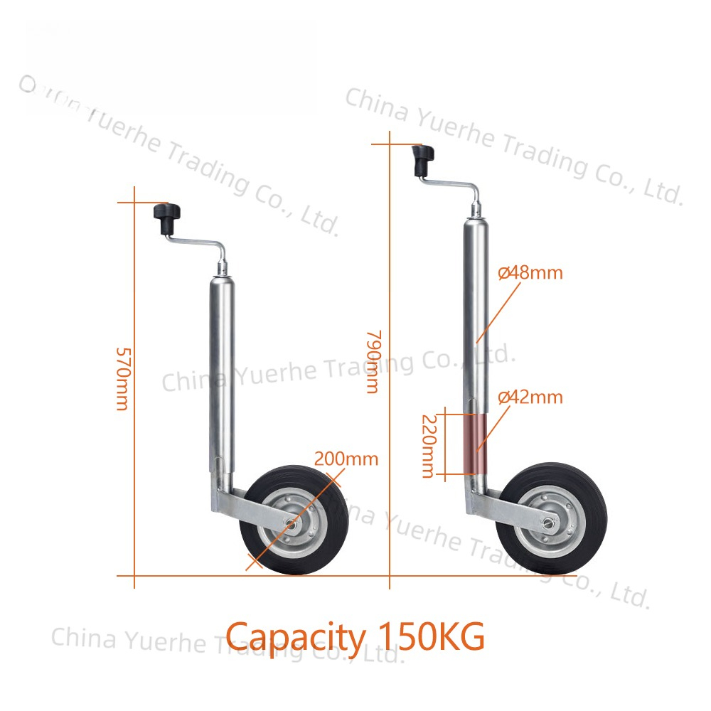 Europe Type Top Wind Trailer J - Camper Trailer Jockey Wheel ulasan dan harga