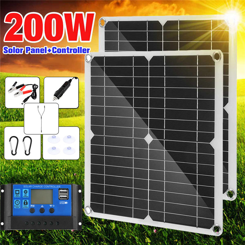 200W 400W Solar Panel Kit 30A  - Rv Solar Panel Kit 400W ulasan dan harga
