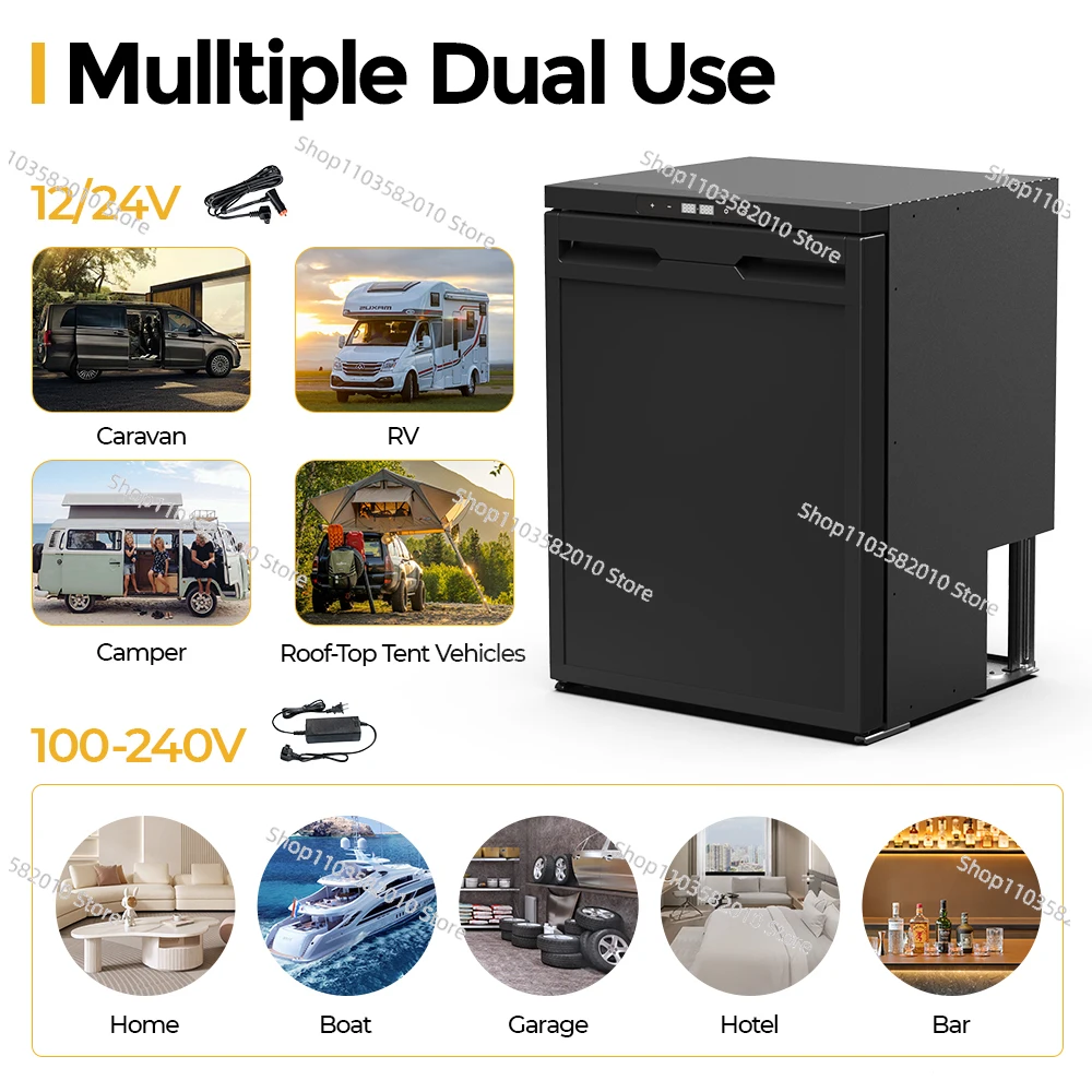 CR50X  Alpicool RV Fridge DC C - 12V Fridge Freezer Rv ulasan dan harga
