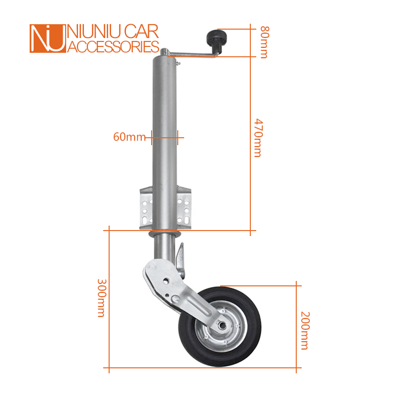 Heavy Duty Folding Jockey Whee - Camper Trailer Jockey Wheel ulasan dan harga