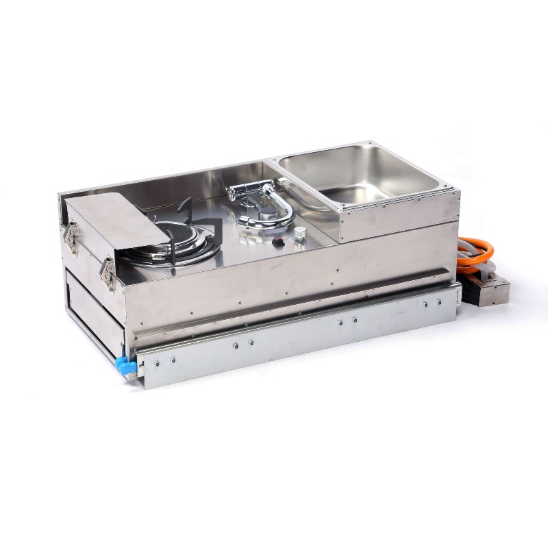 304 Stainless Steel Rv Mobile  - Camper Trailer Kitchen Slide ulasan dan harga