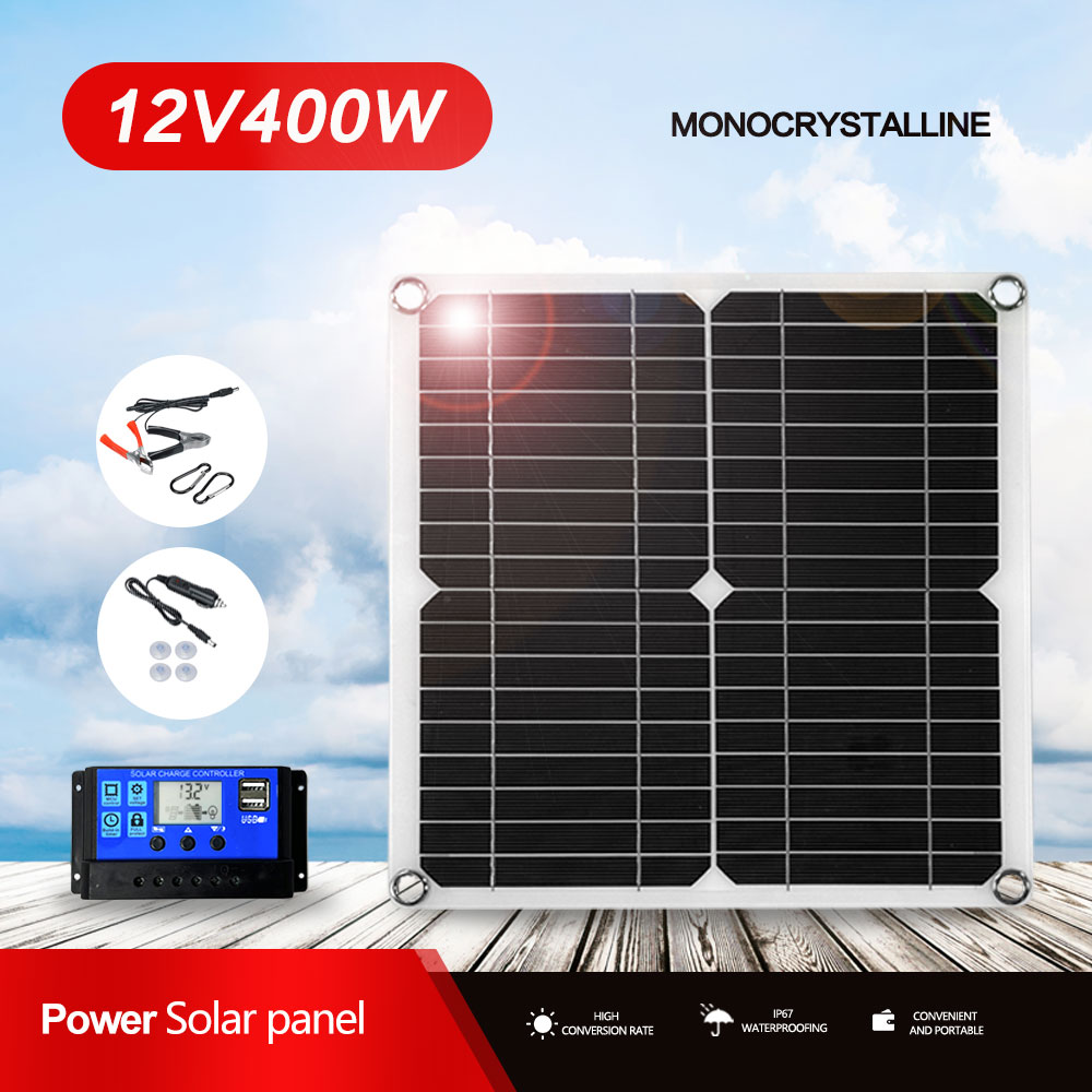 400W Solar Panel Kit Complete  - Rv Solar Panel Kit 400W ulasan dan harga