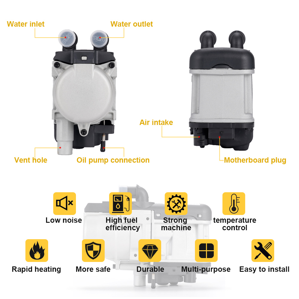 12V 6KW Diesel Fuel Liquid Hea - Rv Diesel Heater 12V ulasan dan harga