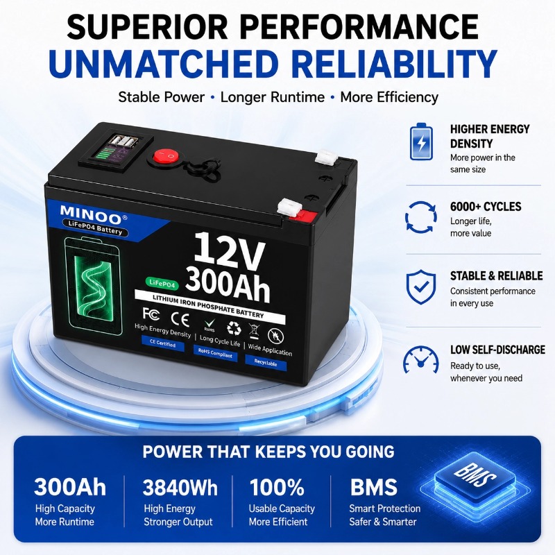 LiFePO4 12V 300AH 12V 200AH Ba - Rv Lithium Battery 200Ah ulasan dan harga