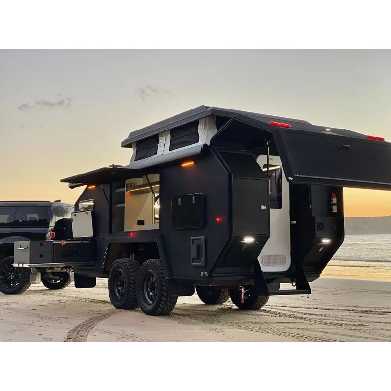 Customized Fiberglass Off Road - Camper Trailer Suspension Independent ulasan dan harga