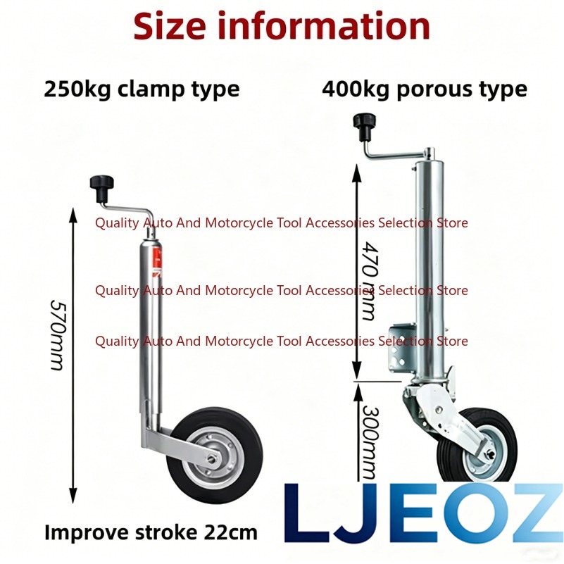 Europe Type Top Wind Trailer J - Camper Trailer Jockey Wheel ulasan dan harga
